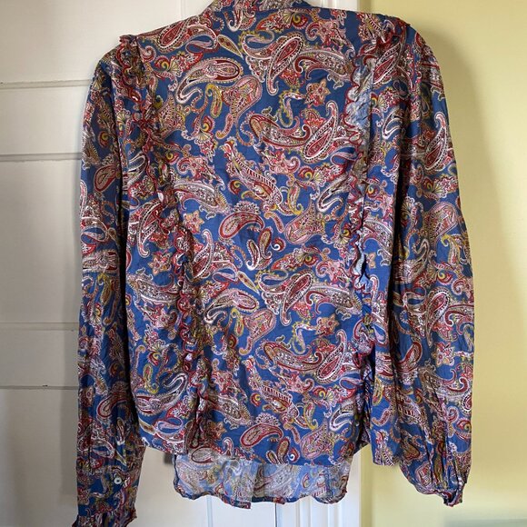 Boden Multicolor Paisley Button Down Shirt - Picture 3 of 4